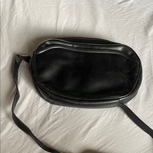 Salvatore Ferragamo Crossbody Black Leather Bag
